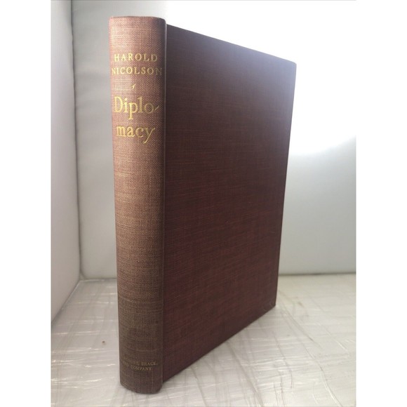 Rare 1930s Book First American Edition 1939 Diplomacy by Harold Nicolson Great - Picture 1 of 16